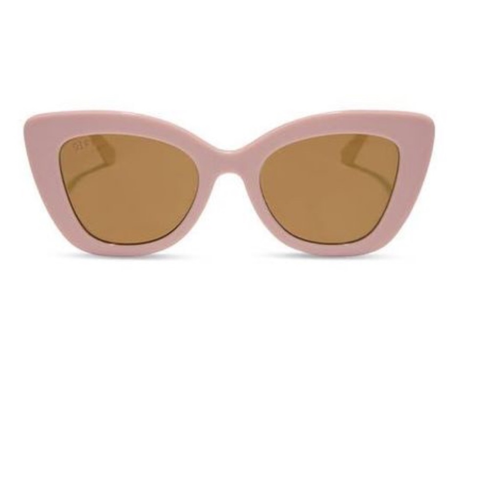 Diff 🔥😎Melody Sunglasses milky nude